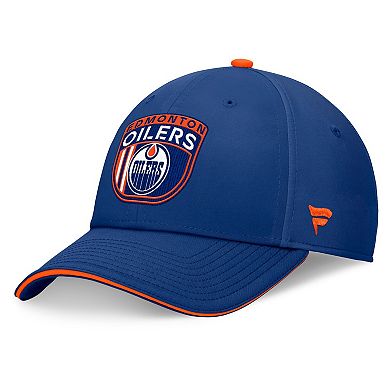 Men's Fanatics Royal Edmonton Oilers 2024 NHL Draft Flex Hat