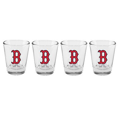 The Memory Company Boston Red Sox 4-Pack 2oz. Shot Glass Set