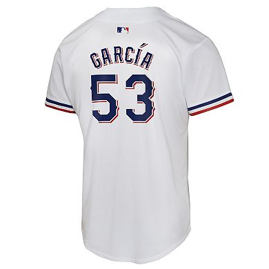 Youth Nike Adolis Garcia White Texas Rangers Home Game Player Jersey