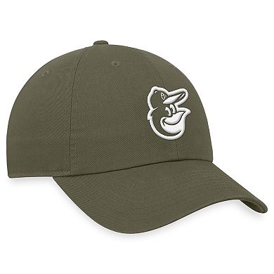 Men's Nike Olive Baltimore Orioles Club Adjustable Hat