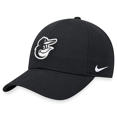 Men's Nike Black Baltimore Orioles Club Adjustable Hat