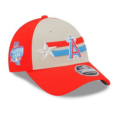 Men's New Era  Cream Los Angeles Angels 2024 MLB All-Star Game  9FORTY Adjustable Hat