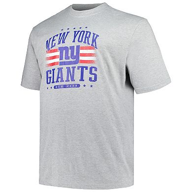 Men's Fanatics Navy New York Giants Big & Tall Americana T-Shirt