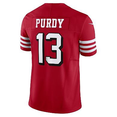 Men's Nike Brock Purdy Scarlet San Francisco 49ers Vapor F.U.S.E. Limited Jersey