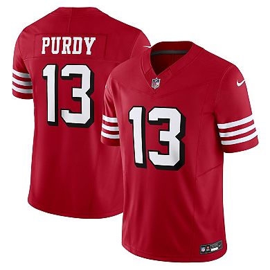 Men's Nike Brock Purdy Scarlet San Francisco 49ers Vapor F.U.S.E. Limited Jersey