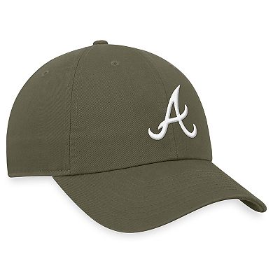 Men's Nike Olive Atlanta Braves Club Adjustable Hat