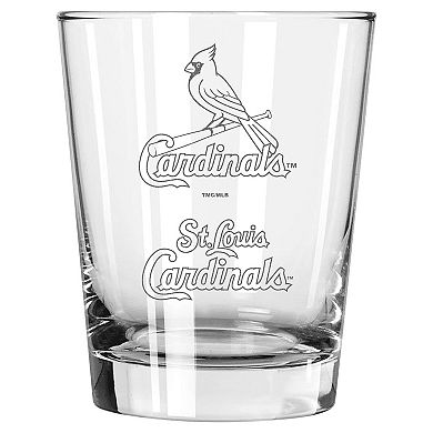 The Memory Company St. Louis Cardinals 2-Pack 15oz. Double Old Fashioned Glass Set