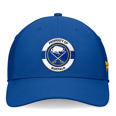 Men's Fanatics Blue Buffalo Sabres Authentic Pro Training Camp Flex Hat