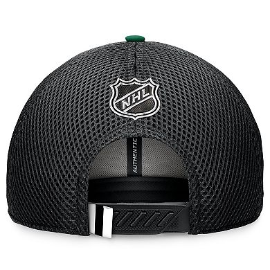 Men's Fanatics Black Dallas Stars 2024 NHL Draft On Stage Trucker Adjustable Hat