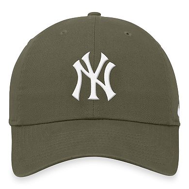 Men's Nike Olive New York Yankees Club Adjustable Hat