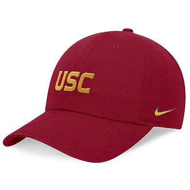 Men's Nike Cardinal USC Trojans 2024 On-Field Club Adjustable Hat