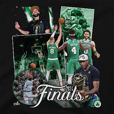 Unisex Stadium Essentials  Black Boston Celtics 2024 NBA Finals Player Moments T-Shirt