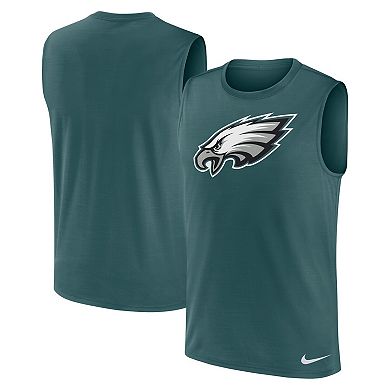 Men's Nike Midnight Green Philadelphia Eagles Blitz Legend Muscle Perform Tank Top