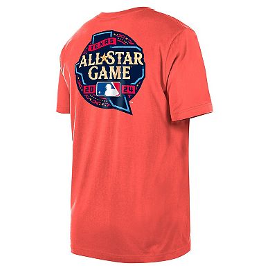 Men's New Era Red Minnesota Twins 2024 MLB All-Star Game Hat Hookup T-Shirt