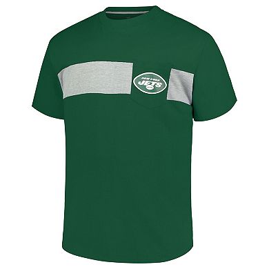 Men's Fanatics Aaron Rodgers Green New York Jets Big & Tall T-Shirt