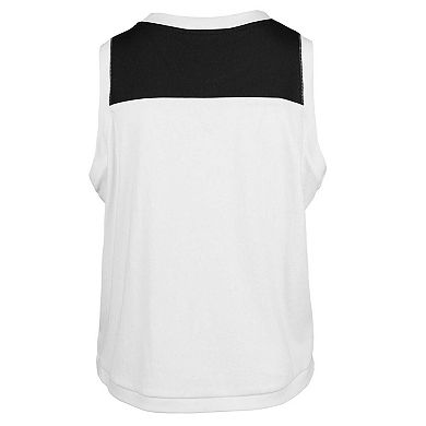 Women's '47 White Arizona Diamondbacks Premier Zoey Waist Length Tank Top