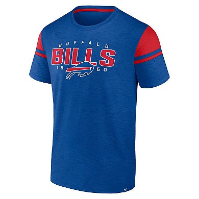 Men's Fanatics Royal Buffalo Bills Old School Play Slub T-Shirt