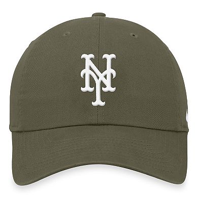 Men's Nike Olive New York Mets Club Adjustable Hat