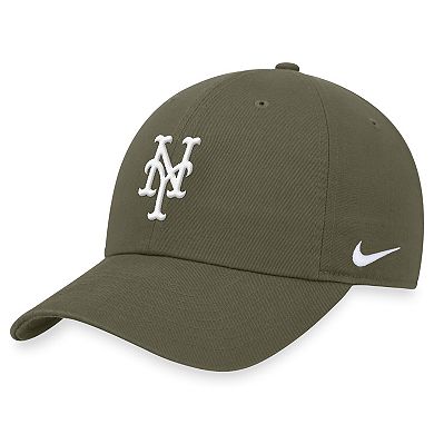 Men's Nike Olive New York Mets Club Adjustable Hat