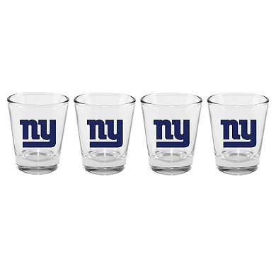 The Memory Company New York Giants 4-Pack 2oz. Shot Glass Set