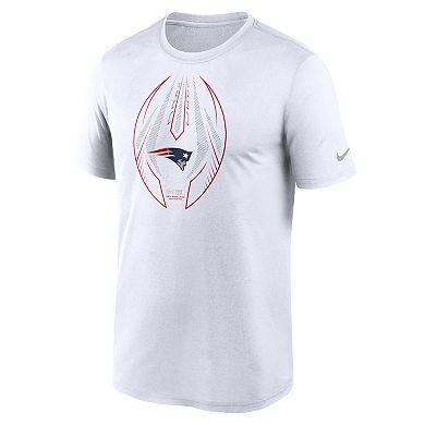 Men's Nike White New England Patriots Team Legend Icon Performance T-Shirt