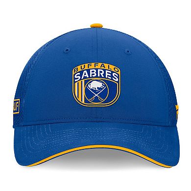 Men's Fanatics Royal Buffalo Sabres 2024 NHL Draft On Stage Trucker Adjustable Hat