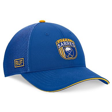 Men's Fanatics Royal Buffalo Sabres 2024 NHL Draft On Stage Trucker Adjustable Hat