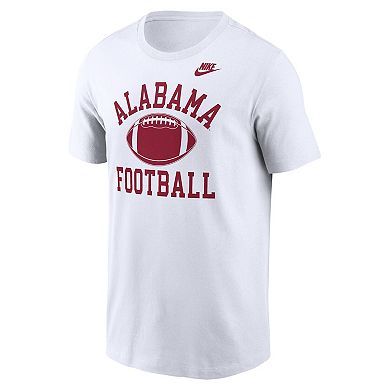 Men's Nike White Alabama Crimson Tide Legacy Football Icon T-Shirt