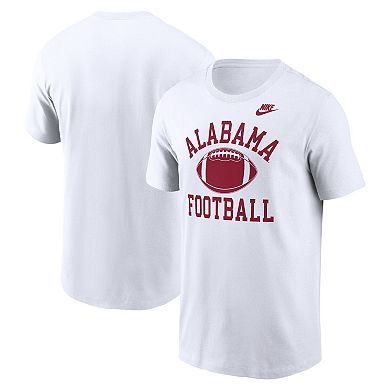 Men's Nike White Alabama Crimson Tide Legacy Football Icon T-Shirt