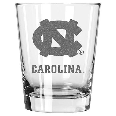 The Memory Company North Carolina Tar Heels 2-Pack 15oz. Double Old Fashioned Glass Set