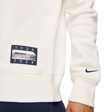 Women's Nike White Team USA Phoenix Fleece 1924 Pack Pullover Sweatshirt