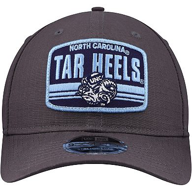 Men's New Era Charcoal North Carolina Tar Heels Team Elevated 9SEVENTY Adjustable Hat