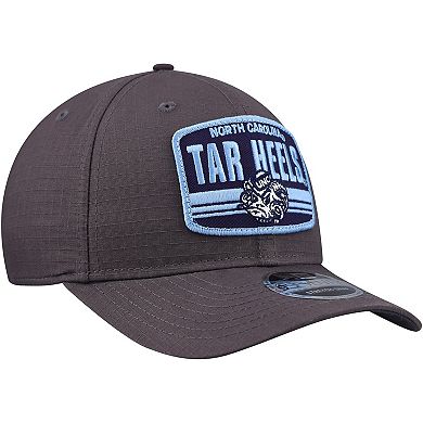 Men's New Era Charcoal North Carolina Tar Heels Team Elevated 9SEVENTY Adjustable Hat