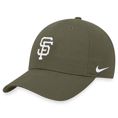 Men's Nike Olive San Francisco Giants Club Adjustable Hat