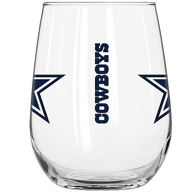 Dallas Cowboys 16oz. Gameday Curved Beverage Glass