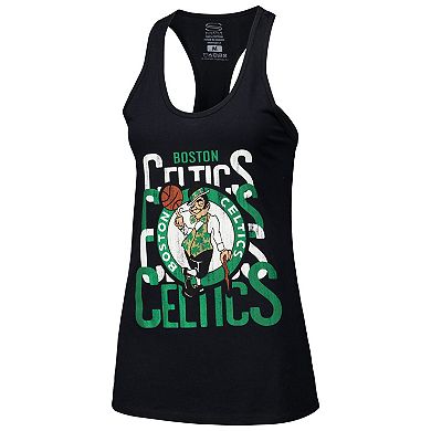 Women's Stadium Essentials Black Boston Celtics Dedication Tank Top