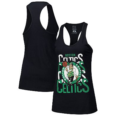 Women's Stadium Essentials Black Boston Celtics Dedication Tank Top