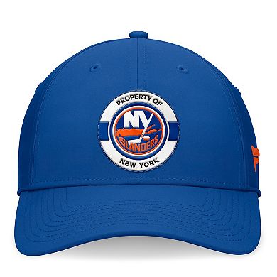 Men's Fanatics Blue New York Islanders Authentic Pro Training Camp Flex Hat