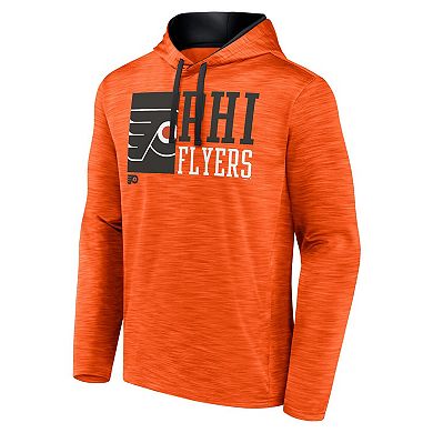 Men's Fanatics Orange Philadelphia Flyers Never Quit Pullover Hoodie