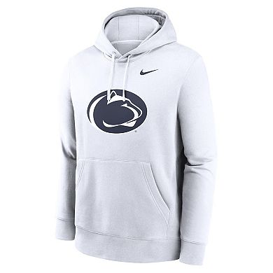 Men's Nike White Penn State Nittany Lions Primetime Evergreen Club Fleece Pullover Hoodie