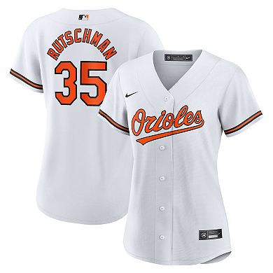 Women's Nike Adley Rutschman White Baltimore Orioles Home Replica Player Jersey