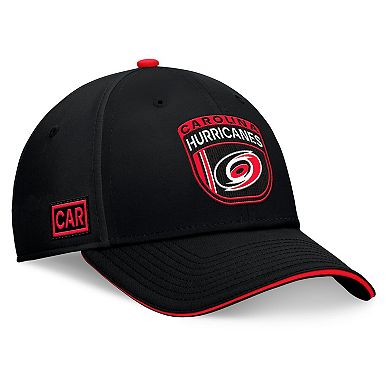 Men's Fanatics Black Carolina Hurricanes 2024 NHL Draft Flex Hat