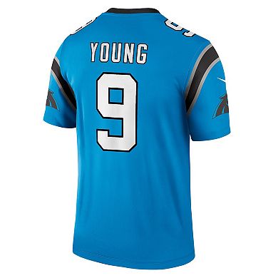 Men's Nike Bryce Young Blue Carolina Panthers  Legend Jersey