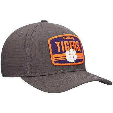 Men's New Era Charcoal Clemson Tigers Team Elevated 9SEVENTY Adjustable Hat