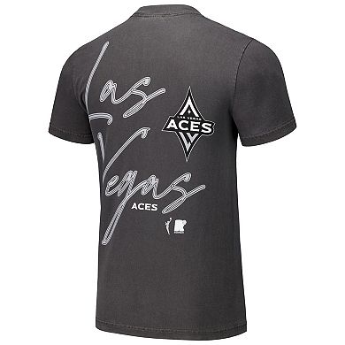 Unisex round21 Gray Las Vegas Aces Lux Oversized Boxy T-Shirt