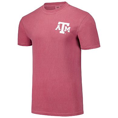 Men's Maroon Texas A&M Aggies Baseball Comfort Colors T-Shirt