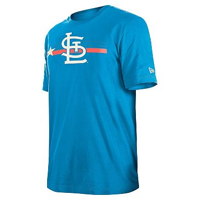 Men's New Era Blue St. Louis Cardinals 2024 MLB All-Star Game Hat Hookup T-Shirt