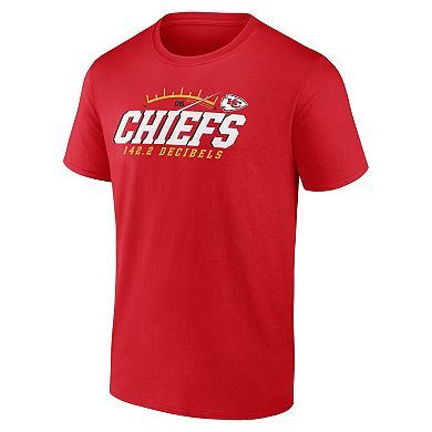 Men's Fanatics Red Kansas City Chiefs Hometown Offensive Drive T-Shirt