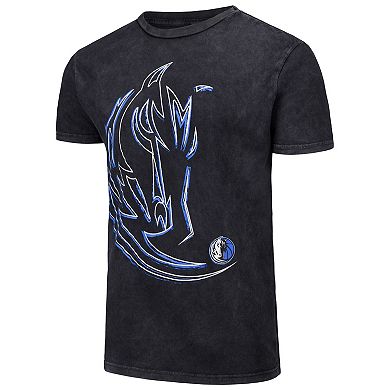 Unisex Stadium Essentials Black Dallas Mavericks Vintage T-Shirt