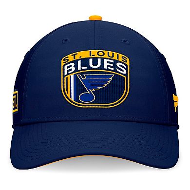 Men's Fanatics Navy St. Louis Blues 2024 NHL Draft Flex Hat